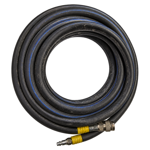 [0202DRR36690031H] Verhuur RPP36690031 slang 5 meter Ø10mm met snelvervindingen voor compressor en ballon